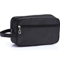 Necessaire Moda Casual Com Alça Lateral Organizadora Prática Resistente Multifuncional Couro Necessaire Moda Casual Com Alça Lateral Organizadora Prática Resistente Multifuncional Couro