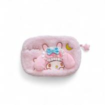 Necessaire My Melody Sanrio Pelúcia Original Miniso Necessaire My Melody Sanrio Pelúcia Original Miniso