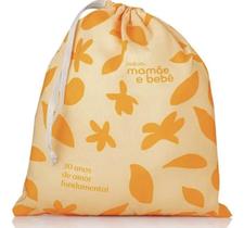 Necessaire Natura Mamae E Bebe Saquinho Momento Gestante Amarelo Florido Necessaire Natura Mamae E Bebe Saquinho Momento Gestante Amarelo Florido