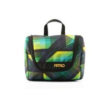 Necessaire Nitro TravelKit Verde Estampado Yes Organizadora com Compartimentos e Gancho Viagem