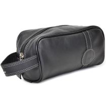 Nécessaire Organizador Para Viagem De Couro.