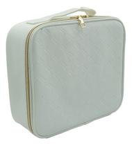 Nécessaire Organizadora material sintético 7 Divisórias Maquiag Cor:Branco Nécessaire Organizadora material sintético 7 Divisórias Maquiag Cor:Branco