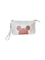 Necessaire Organizadora Mickey Mouse Abc Bags - Branco