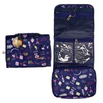 Necessaire para Maquiagem com Alça e 4 Bolsos Ruby's AZUL-MARINHO Necessaire para Maquiagem com Alça e 4 Bolsos Ruby's AZUL-MARINHO