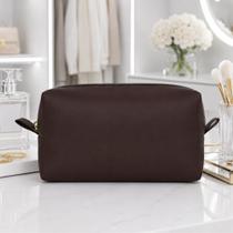Necessaire Pequena Feminina Compacta Multiuso Bolsa Organizador de Bolsa Viagem Maquiagem
