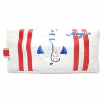 Necessaire Praia Feminina Âncora Branca, Magicc