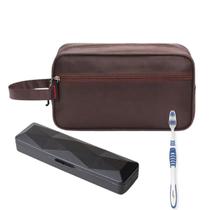 Nécessaire Premium Executiva Nylon Com Porta Escova De Dente