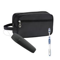 Nécessaire Premium Executiva Nylon com Porta Escova De Dente Nécessaire Premium Executiva Nylon com Porta Escova De Dente