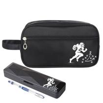 Nécessaire Premium Executiva Nylon Estampa Com Porta Escova Nécessaire Premium Executiva Nylon Estampa Com Porta Escova