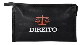 Necessaire Profissão Direito Original 23cm Preto Multiuso