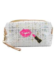 Necessaire Retangular Beijo 11x6x18cm