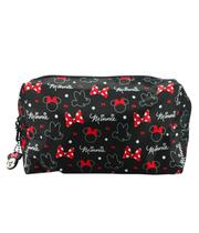 Necessaire Retangular Preto Minnie 13x7x20cm - Disney Necessaire Retangular Preto Minnie 13x7x20cm - Disney