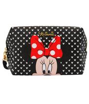 Necessaire Retangular Rosto Minnie 13x10x20cm Disney