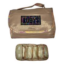 Necessaire Rubys Lantejoulas ul-Marinho 14x21x10 cm