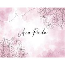 Necessaire Tecido Personalizada com Nome Impermeável Bolsa Feminina Presente Estampa Casamento Necessaire Tecido Personalizada com Nome Impermeável Bolsa Feminina Presente Estampa Casamento