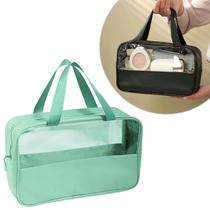 Necessaire Transparente Organizador De Viagem Bolsa Média - Shop Mix