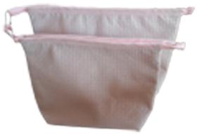 Necessaire Trisset Sintetico Rosa Claro Duo