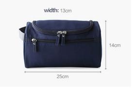 Necessaire Unissex Impermeável Preta Necessaire Unissex Impermeável Preta