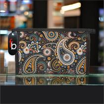 Necessaire Versátil - Arabesco Marrom - Acessório Prático e Elegante