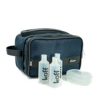 Necessaire viagem executivo premium (azul)