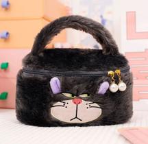 Necessaire Zafira Pelúcia - gato Cinderela