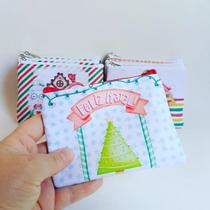 Necessaires de Natal kit com c/3 Lembrancinhas