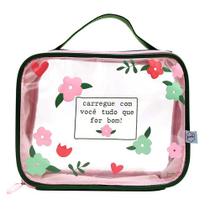 Necessarie com Visor Transparente G - Jardim de Outono Necessarie com Visor Transparente G - Jardim de Outono