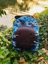 Necessarie Porta Boné Preto Azul Necessarie Porta Boné Preto Azul