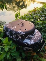 Necessarie Porta Boné Preto-Branco