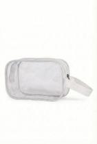 Necessarie Transparente Organizador plástico PVC 020mm Enfermagem Maquiagem Academia Escola Viagem Aeroporto