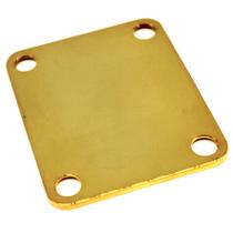 Neck Plate Spirit placa junção braço guitarra baixo Dourado Neck Plate Spirit placa junção braço guitarra baixo Dourado