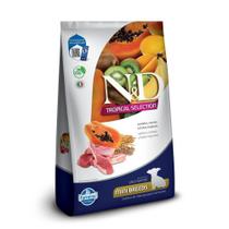 NeD Tropical para Cães Filhotes de Raças Mini e Pequenas Sabor Cordeiro, Cereais e Frutas Tropicais 2,5Kg