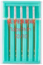 Needles Superior Threads Topstitch Titanium 70 /10, pacote com 5