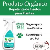 Neem Nano Agro Spray 500 ml, Repelente, Emulsificante , Adesivo e Espalhante