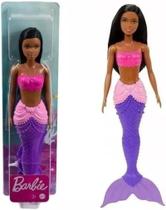 Negra Barbie Sereia Básica - Mattel HGR04-HGR06 Negra Barbie Sereia Básica - Mattel HGR04-HGR06