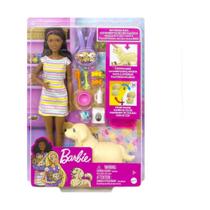 Negra Filhotinhos Recém-Nascidos Barbie - Mattel HCK76-HCK7