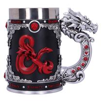 Nemesis Now Dungeons & Dragons Fantasy Role Play Die D20 Tankard, 1 Contagem (Pack de 1), Preto