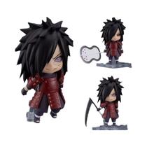 Nendoroid Naruto Shippuden 10cm Six Paths Uchiha Madara Obito Shisui Versão Q Figura De Ação