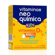 Neo Química Vitamina D3 400 UI Kids Solução Gotas 10ml - Neo Química