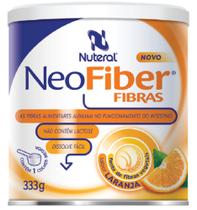 NeoFiber Fibras Laranja , Lata com 333g. Sabor Laranja