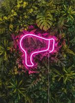 Neon LED 3D Decoração Modelos Dinossauro, Coelho, Bexiga, Borboleta, Secador