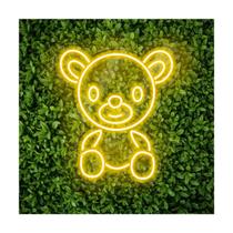 Neon Led Ursinho Urso de pelúcia Decoração Festa Criança Neon Led Ursinho Urso de pelúcia Decoração Festa Criança