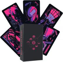 Neon Moon Tarot Deck Tarô Da Lua Neon Baralho de Cartas de Oráculo