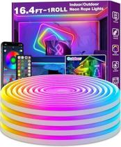 Neon Rope Lights LETIANPAI 5m RGB Waterproof App Control Neon Rope Lights LETIANPAI 5m RGB Waterproof App Control