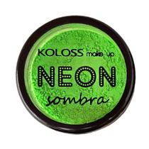 Neon Sombra em Pó Maquiagem Lemon Fluo Koloss