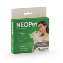 Neopet Antipulgas e Carrapatos Para Cães Até 10kgs - Ourofino