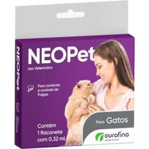 Neopet antipulgas para gatos - Ouro fino