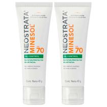 Neostrata Minesol Oil Control Kit com 2 Unidades Protetor Solar Facial FPS70 40g Neostrata Minesol Oil Control Kit com 2 Unidades Protetor Solar Facial FPS70 40g