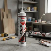 Neoved Silicone Profissional Acético Branco 260g - Selante para Aplicações Internas e Externas