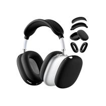 NERDCASE, Capa Protetora, Silicone, Compatível com AirPods Max, Preto